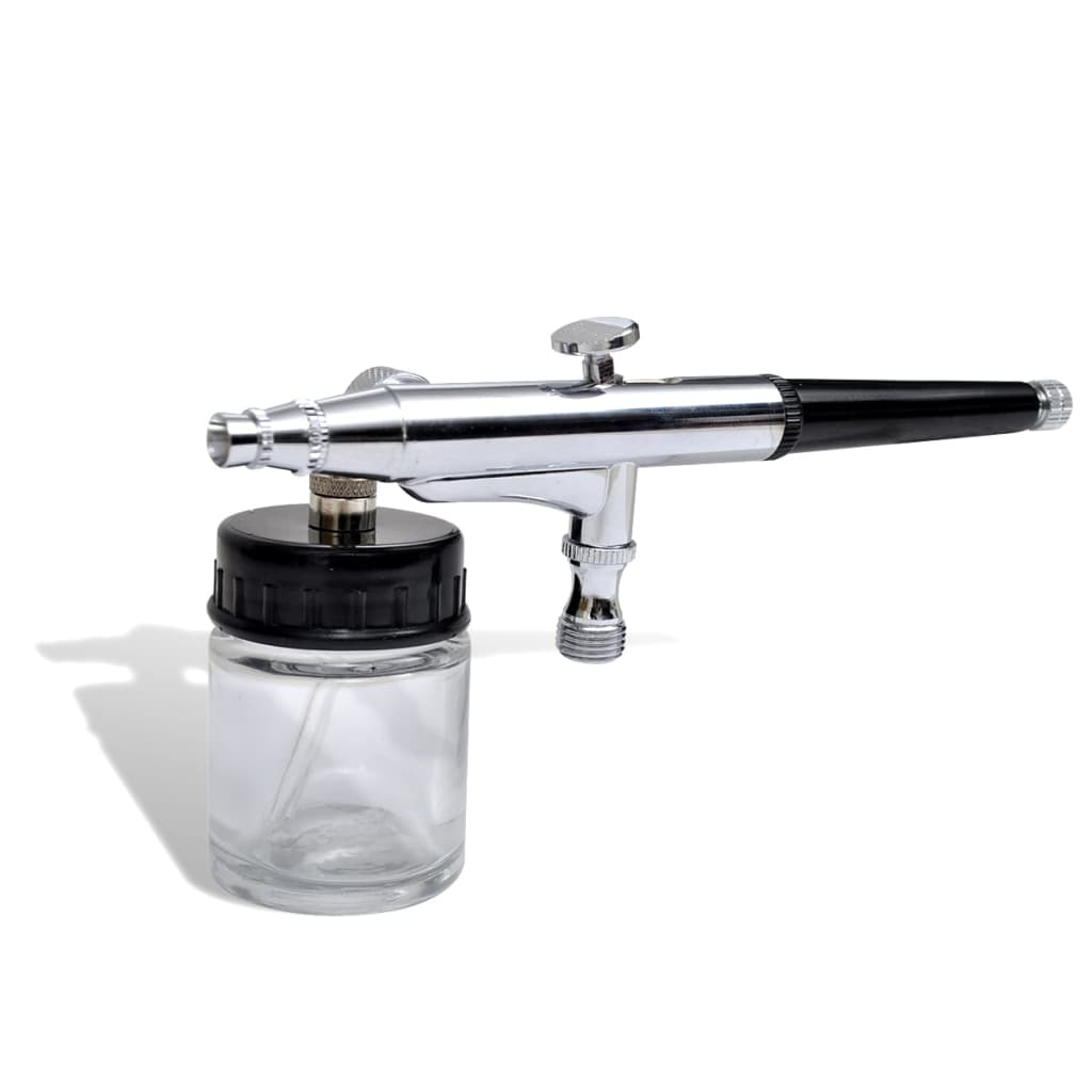 Sprøytepistol Sett med Glasskrukke 0,2 / 0,3 / 0,5 mm Dyser