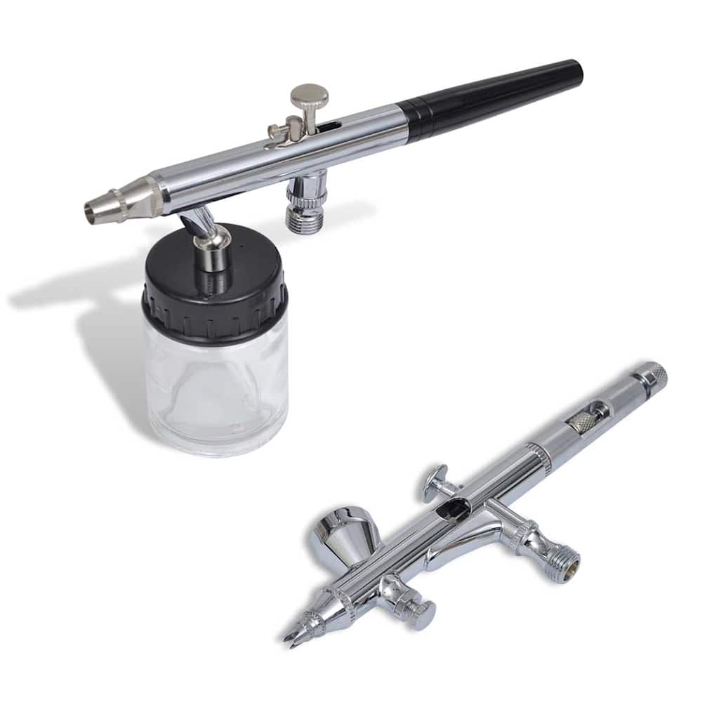 Airbrush Sett 2 Sprøytepistoler
