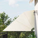 Sammenleggbar sidemarkise for balkong krem 160x240 cm