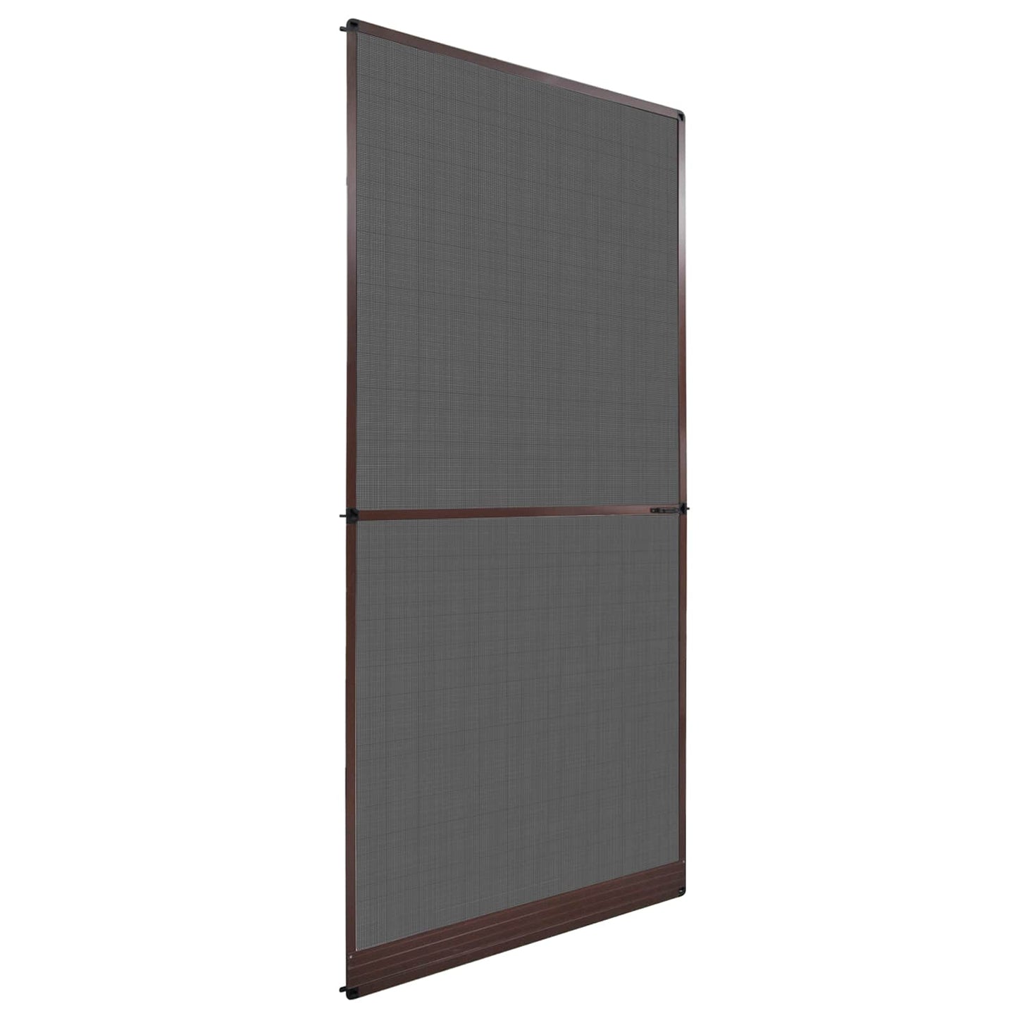 Svingbar Insekt Skjerm Brun og svart 100 x 215 cm