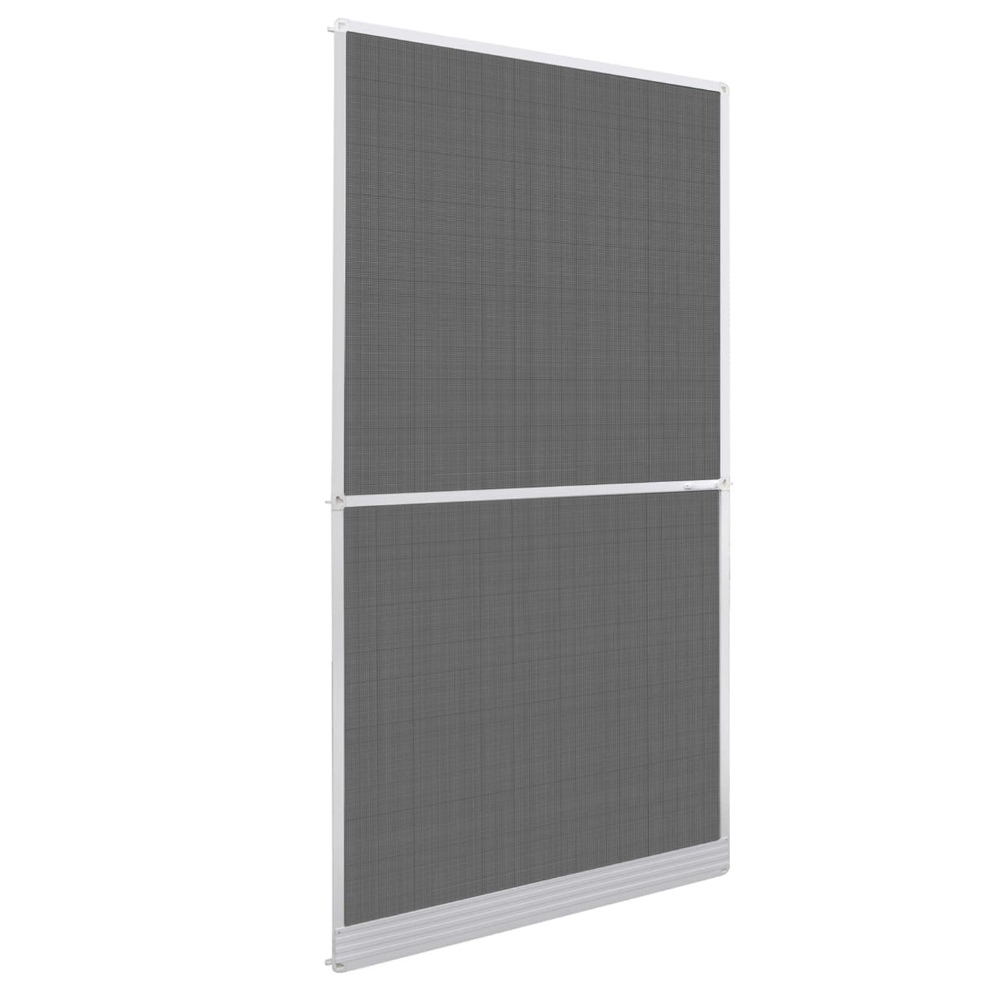 Svingbar Insekt Skjerm Hvit og svart 120 x 240 cm