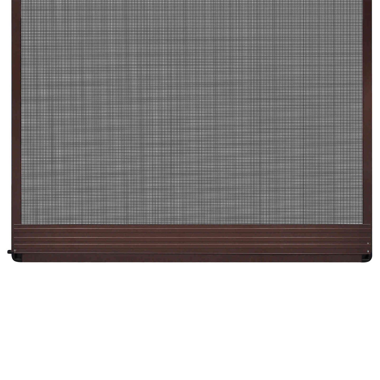 Svingbar Insekt Skjerm Brun og svart 120 x 240 cm