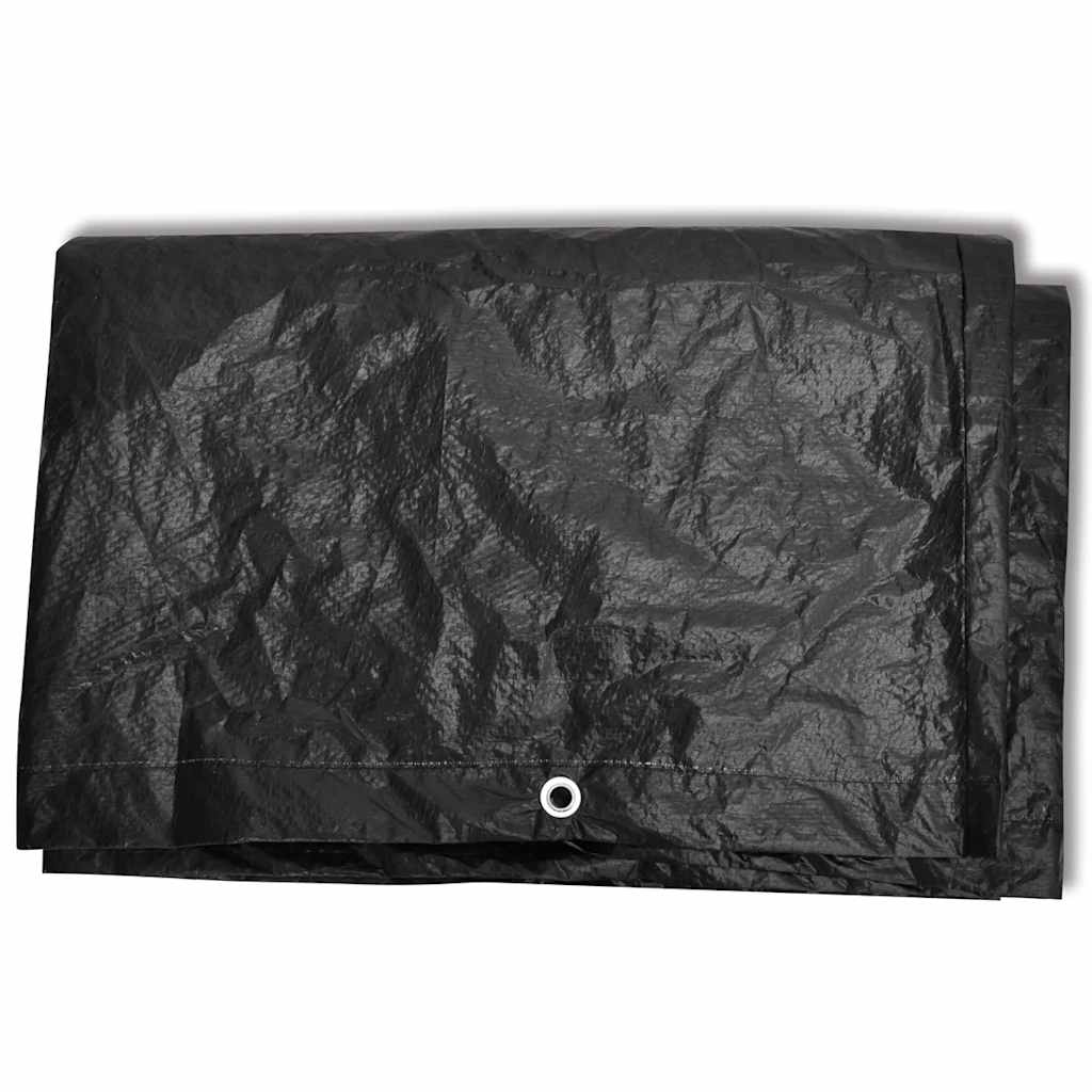 Hagemøbeltrekk med 8 maljer 135x135x90 cm vidaXL