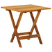 Bistrobord 46x46x47 cm heltre akasie vidaXL