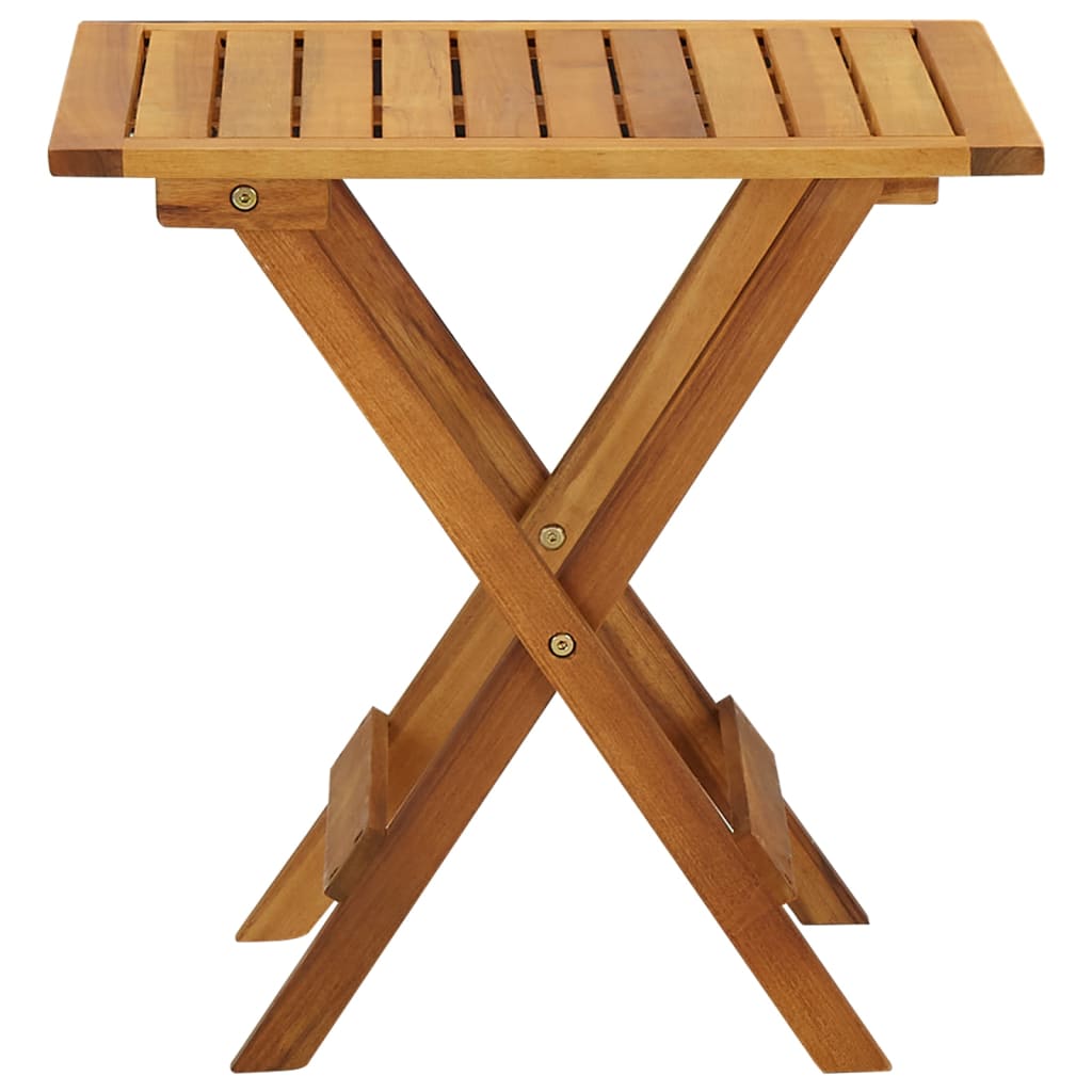 Bistrobord 46x46x47 cm heltre akasie vidaXL