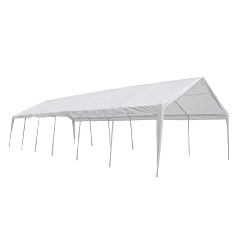 Teltstoff uten ramme Hvit 12 x 6 m PE vidaXL