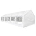 Teltstoff uten ramme Hvit 12 x 6 m PE vidaXL