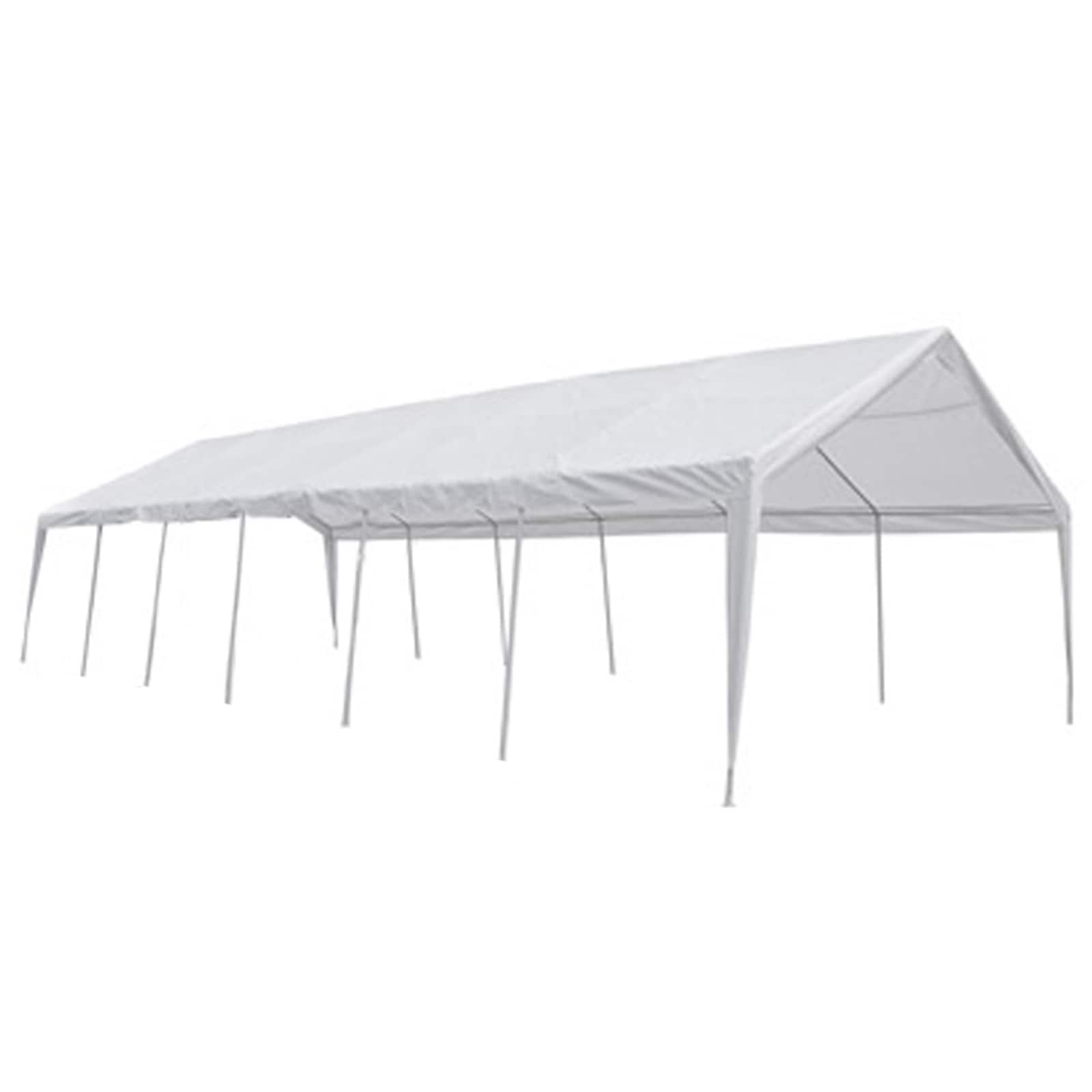 Teltstoff uten ramme Hvit 12 x 6 m PE vidaXL