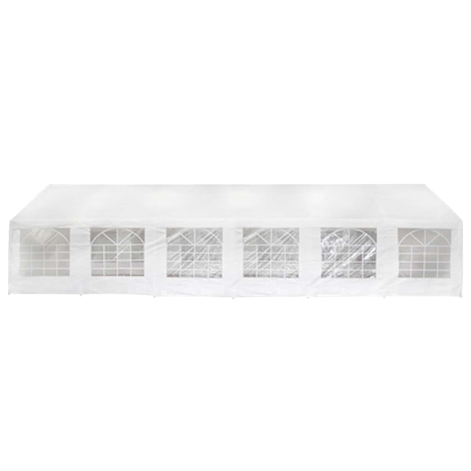 Teltstoff uten ramme Hvit 12 x 6 m PE vidaXL