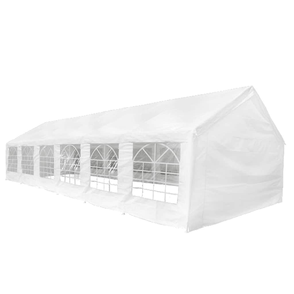 Festtelt hvit 12 x 6 m
