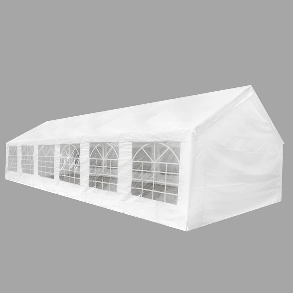 Festtelt hvit 12 x 6 m