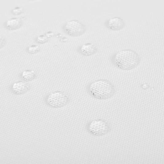 5 Hvite bordduker 190 x 130 cm
