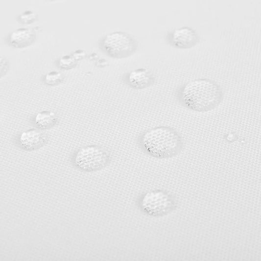 5 Hvite bordduker 220 x 130 cm