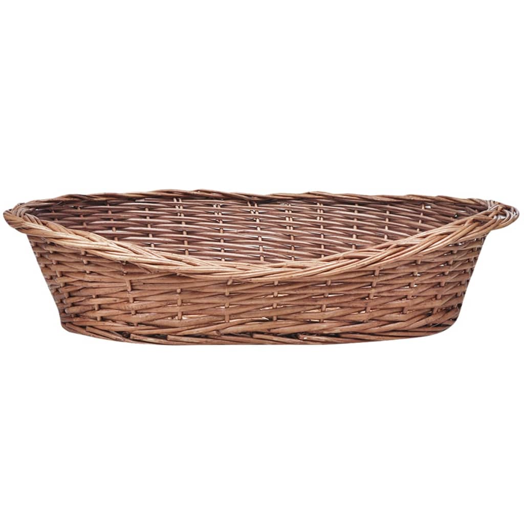 Hundekurv/kjæledyrsseng selje naturlig 69 cm