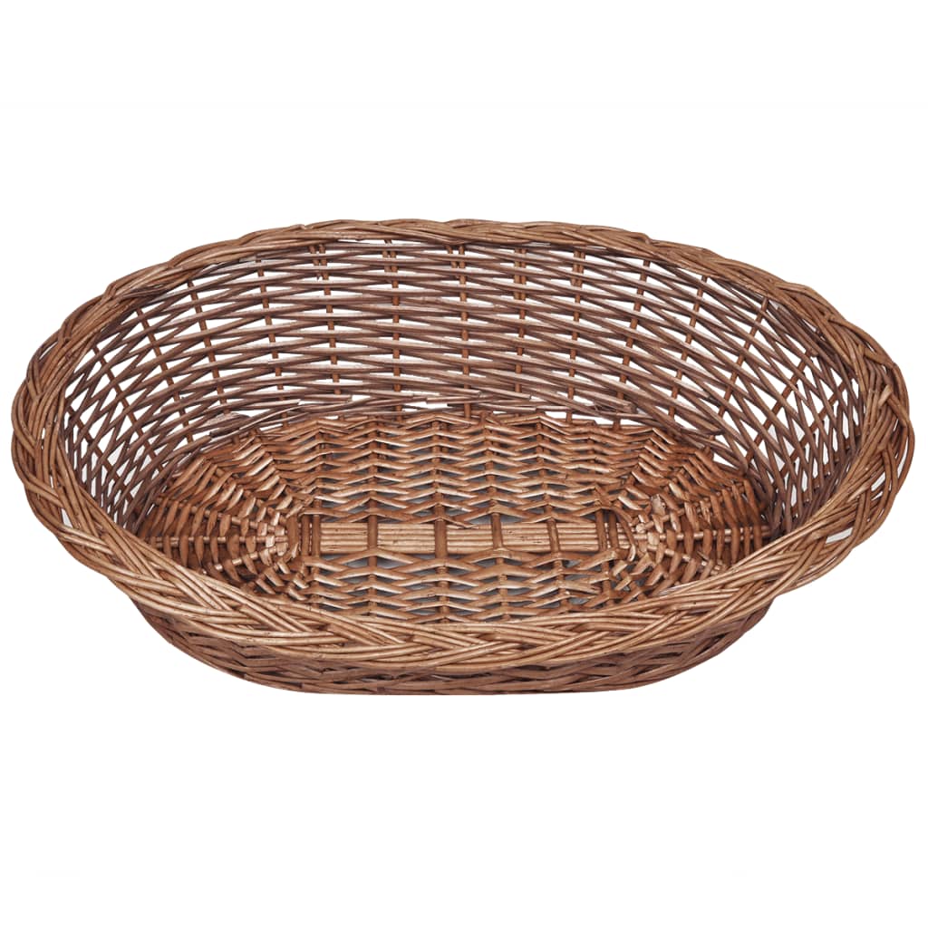 Hundekurv/kjæledyrsseng selje naturlig 69 cm