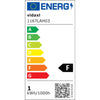 Innfelte LED-trappelys 2 stk 44 x 111 x 56 mm