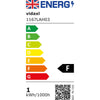 Innfelte LED-trappelys 2 stk 44 x 111 x 56 mm