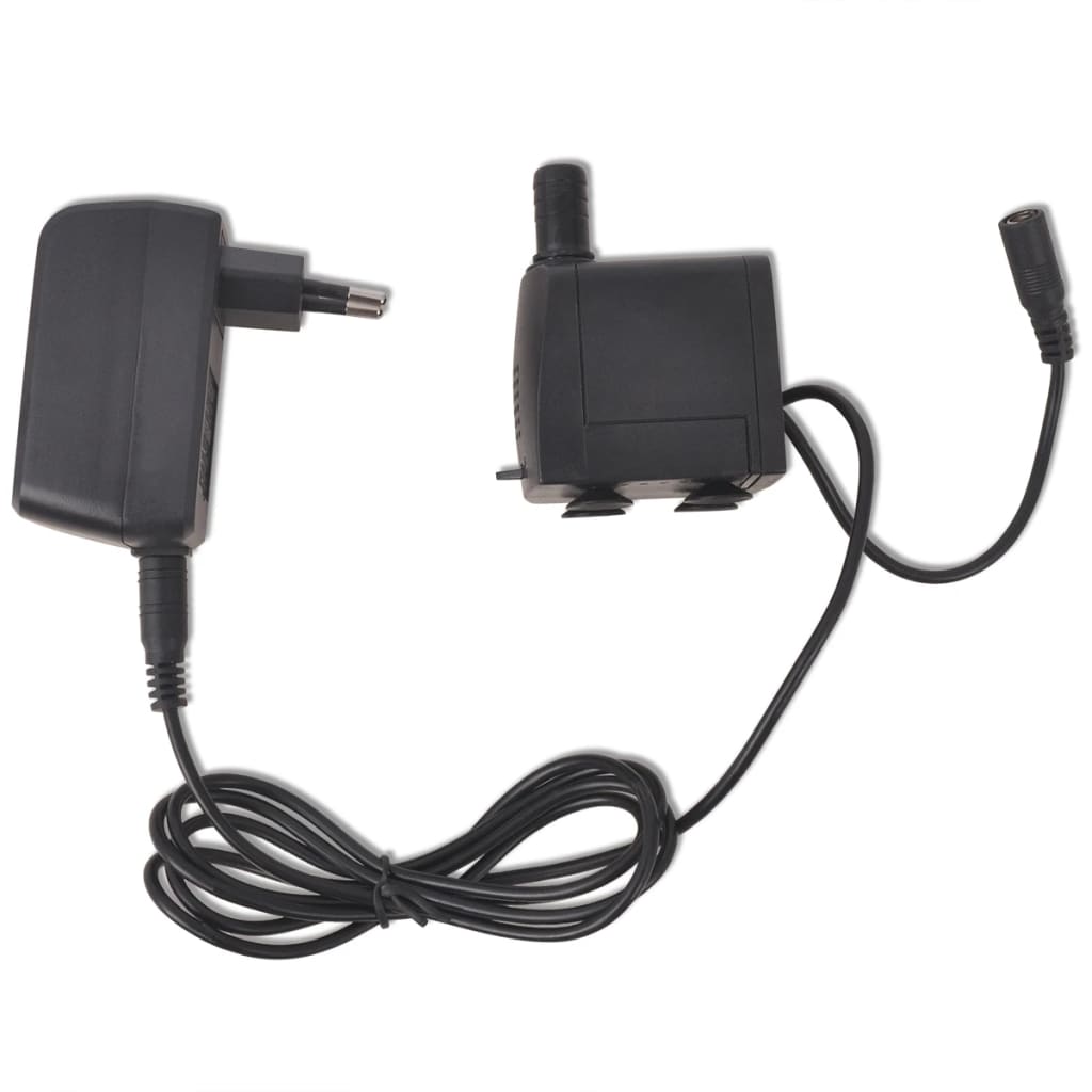 Innendørs Fontene med LED lys Polyresin vidaXL