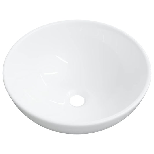 Servant hvit 28x28x10 cm keramikk