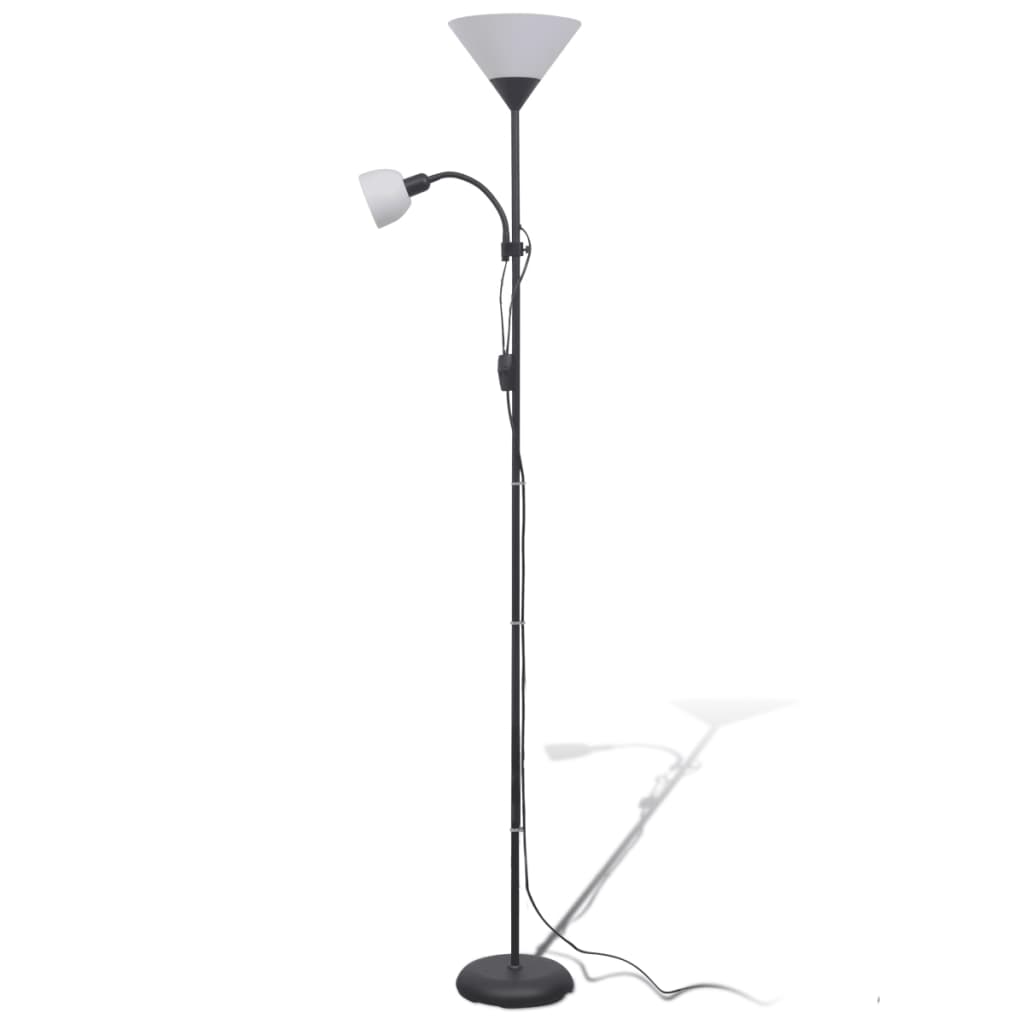 Gulvlampe svart vidaXL