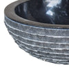 Servant marmor 40 cm svart