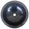 Servant marmor 40 cm svart