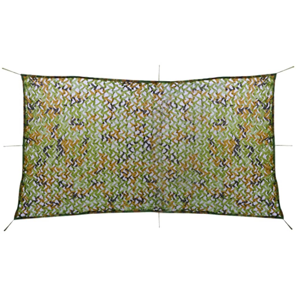 Kamuflasjenett med Oppbevaringsbag 1,5x3 m