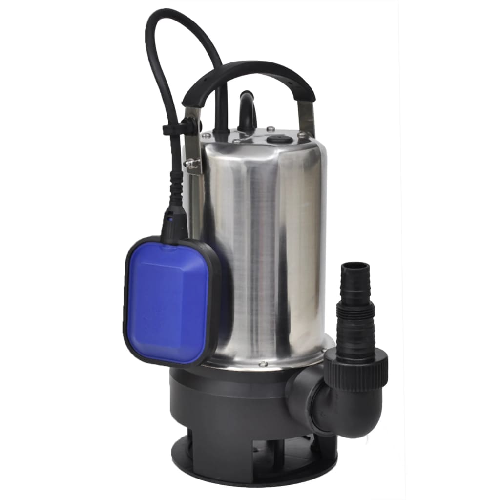 Nedsenkbar pumpe for skittent vann 1100 W 16500 l/t vidaXL