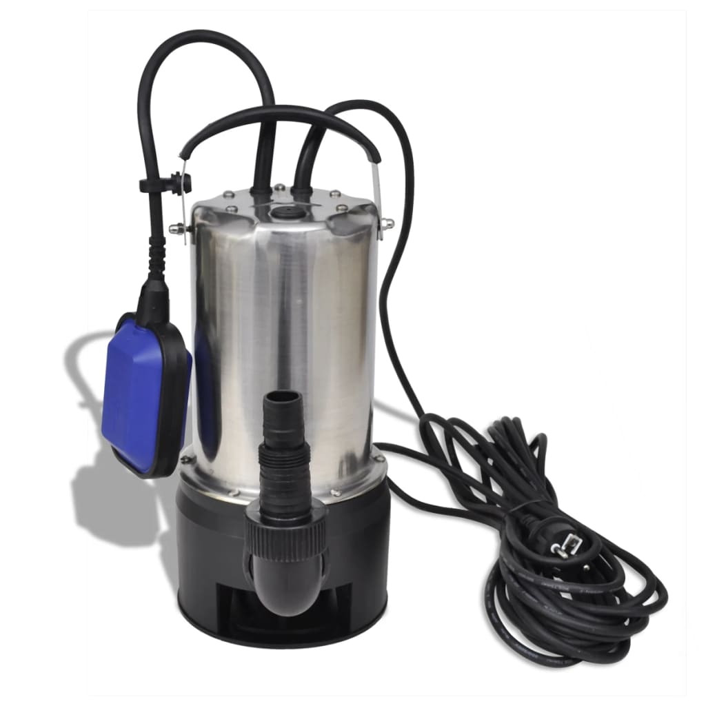 Nedsenkbar pumpe for skittent vann 1100 W 16500 l/t vidaXL