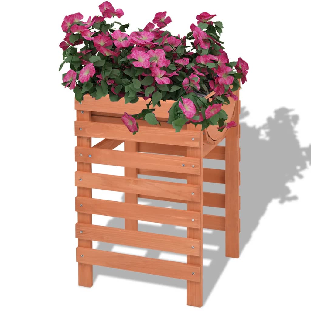 Blomsterkasse 38x36x60 cm tre