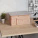 Pinnsvinhus 45x33x22 cm Tre vidaXL