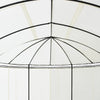 Paviljong 530x350x265 cm kremhvit