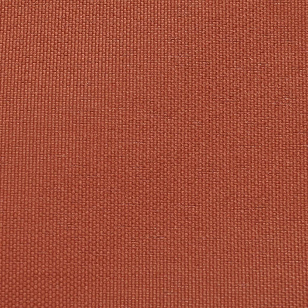 Balkongskjerm Oxfordstoff 75x400 cm Terrakotta vidaXL