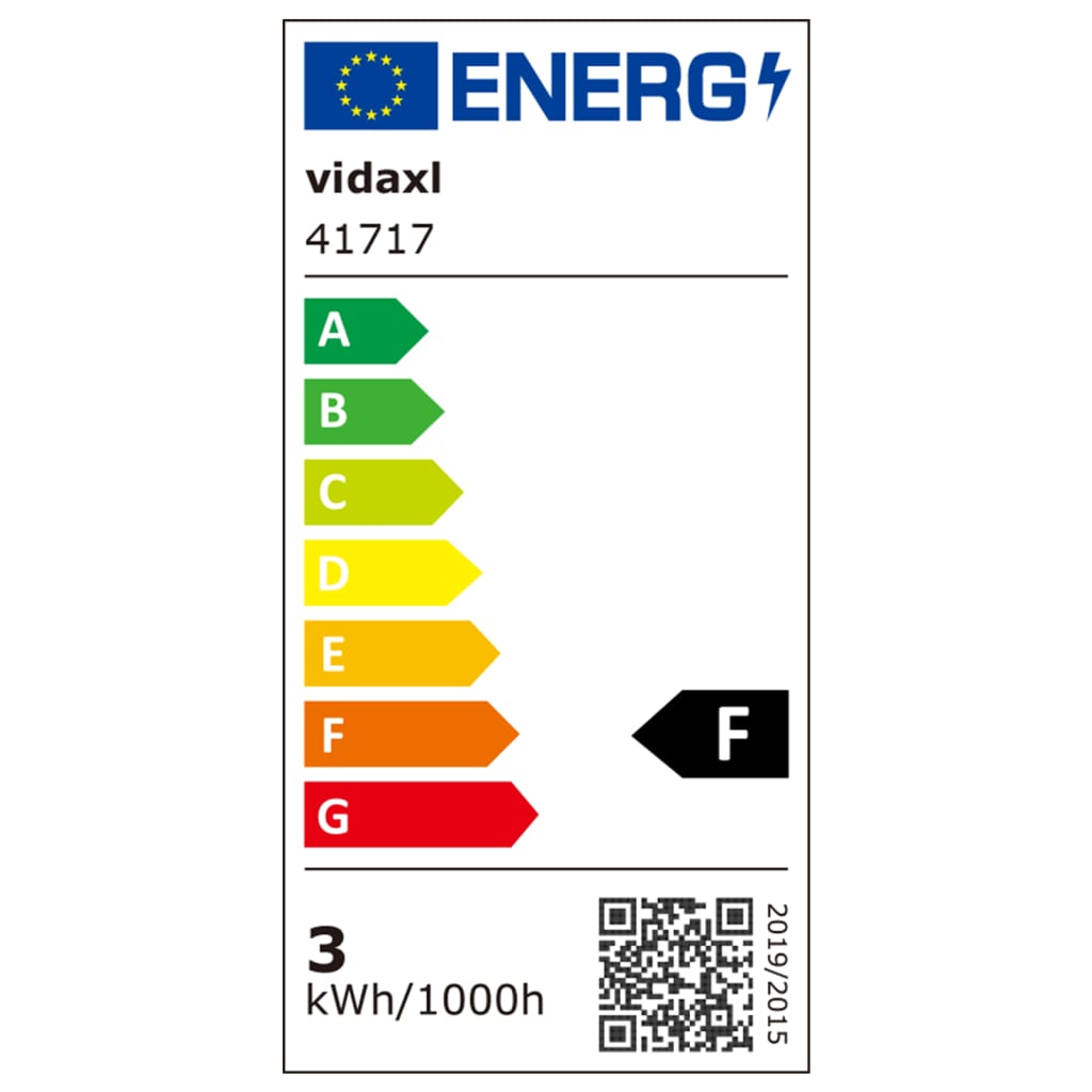Innfelte LED-trappelys 6 stk 44x111x56 mm
