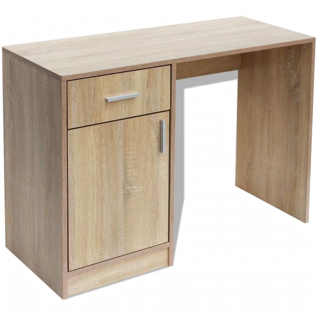 Skooppbevaringsbenk Eik 80x24x45 cm