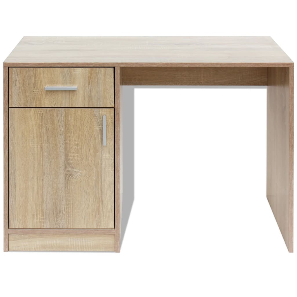Skooppbevaringsbenk Eik 80x24x45 cm