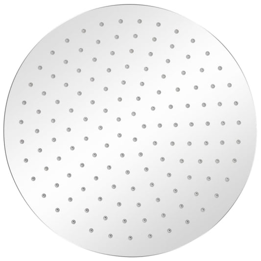 Regndusjhode rustfritt stål 30 cm rund