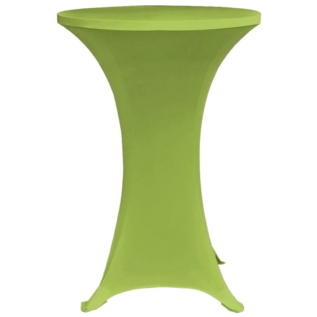 Elastisk bordduk 2 stk 60 cm Grønn