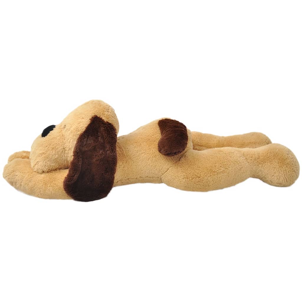 Lekehund i plysj brun 160 cm