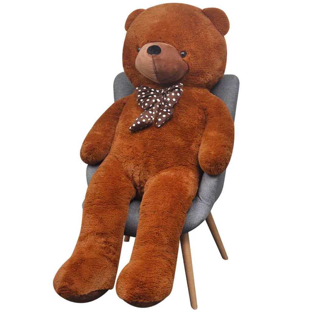 Plysjbamse brun 242 cm
