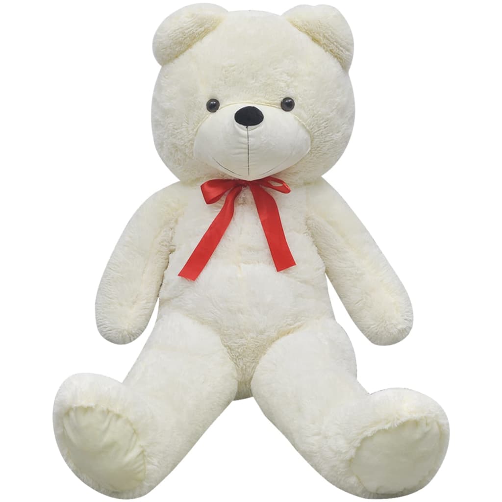 Plysjbamse hvit 242 cm