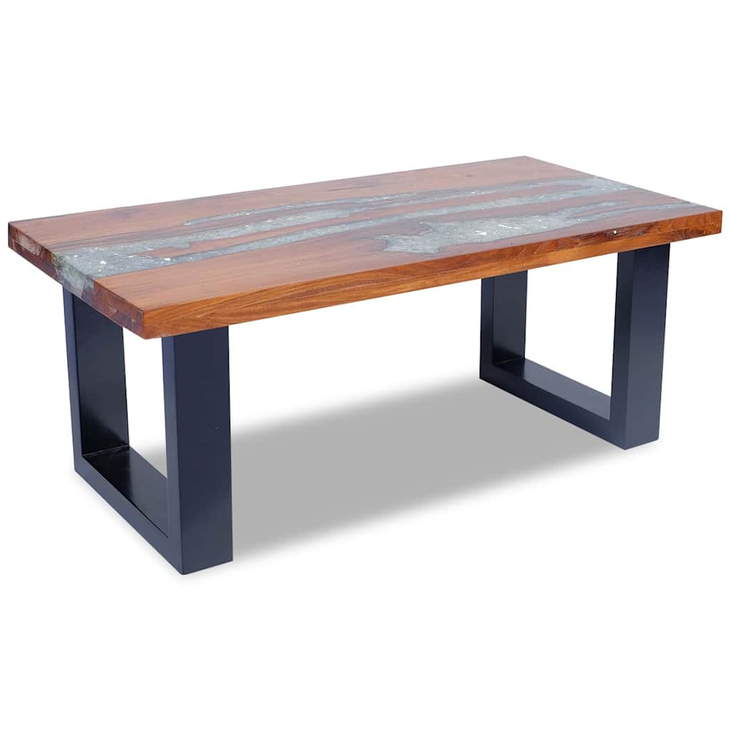 Salongbord Teak Harpiks 100x50 cm
