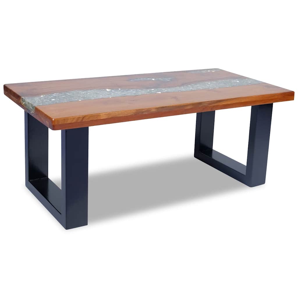 Salongbord Teak Harpiks 100x50 cm