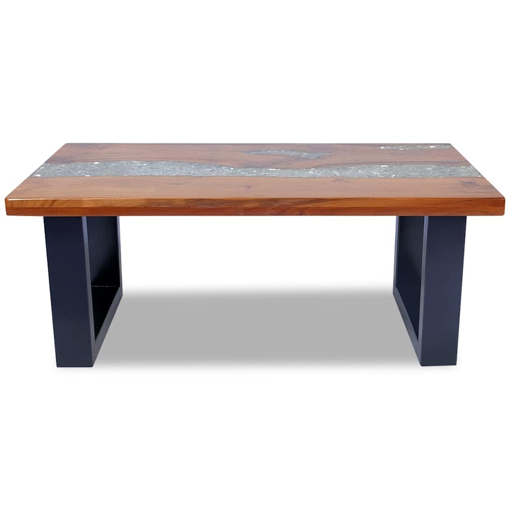 Salongbord Teak Harpiks 100x50 cm