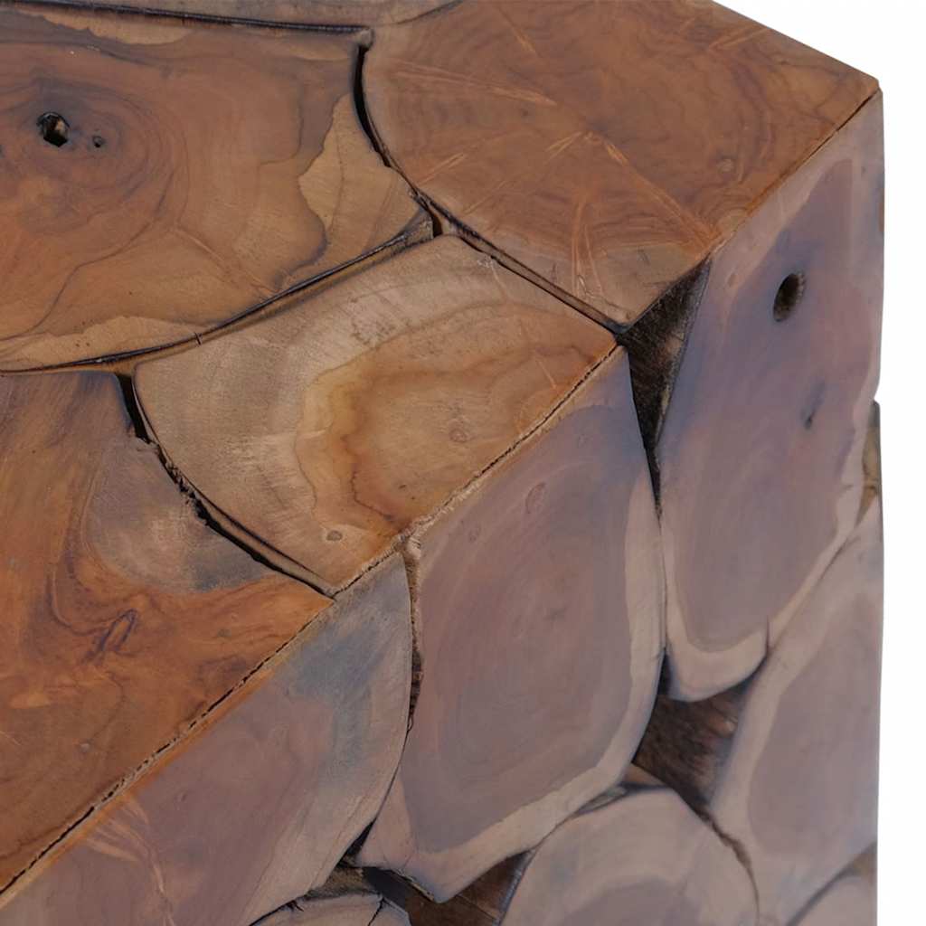 Krakk brun 40x40x45 cm heltre teak
