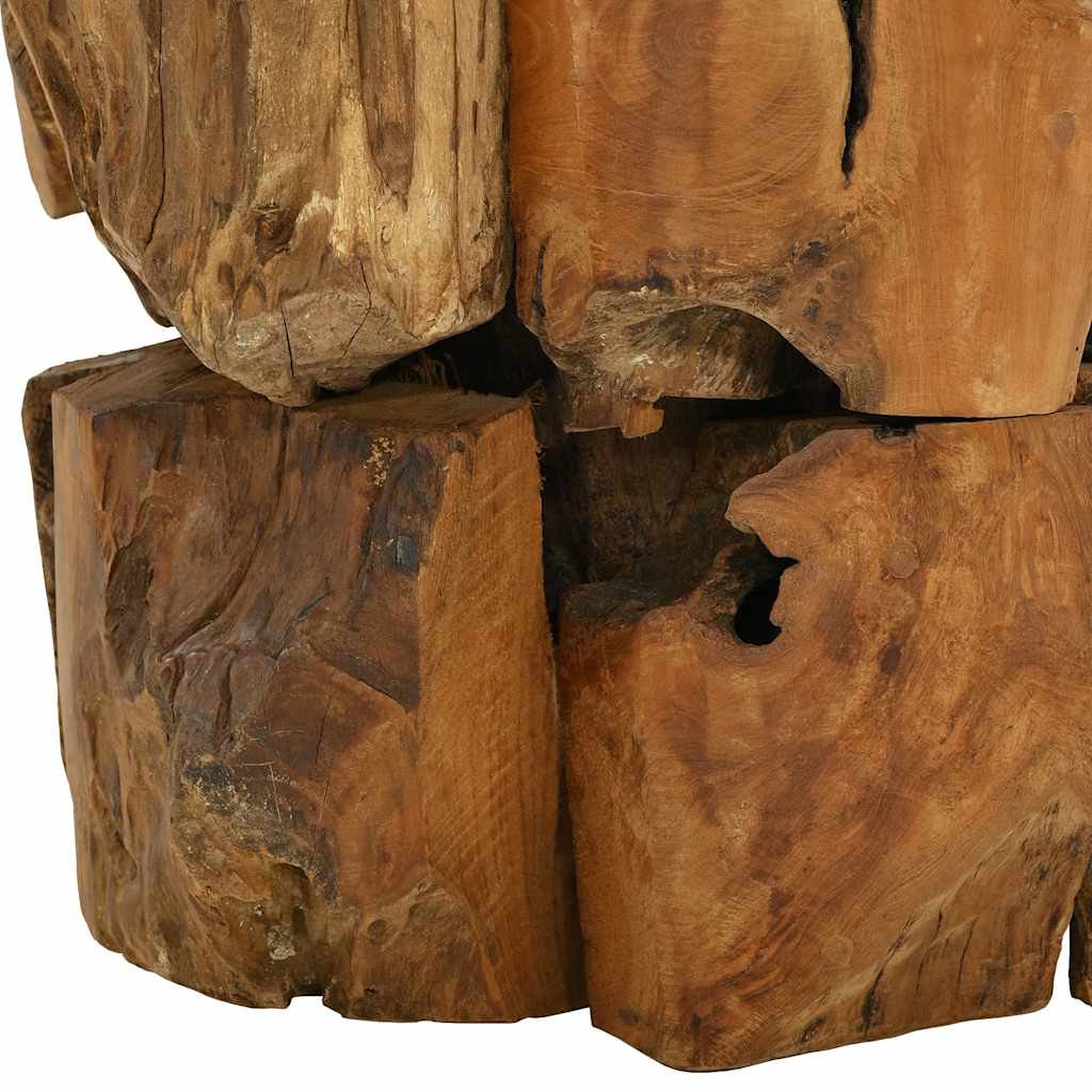 Salongbord heltre teak drivved 60 cm