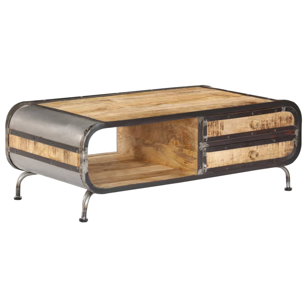 Salongbord 100x50x35 cm heltre mango