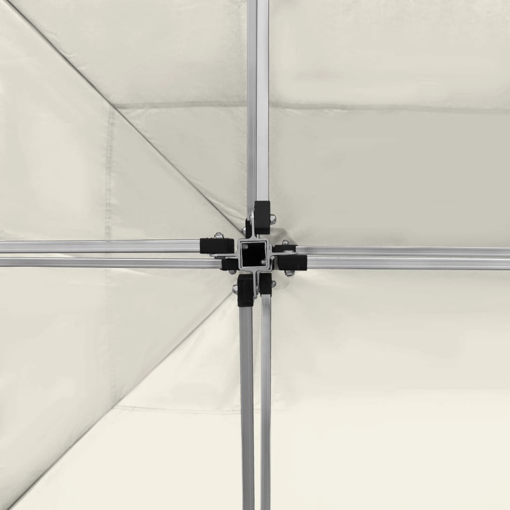 Profesjonelt foldbart festtelt aluminium 4,5x3 m krem