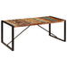 Spisebord 200x100x75 cm gjenvunnet heltre