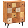 Kommode 60x30x75 cm heltre akasie